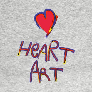 Heart Art - Art Enthusiast T-Shirt
